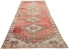 3 x 10 - Red Vintage Turkish Oushak Rug - 54140