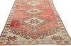 3 x 10 - Red Vintage Turkish Oushak Rug - 54140