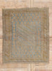 4 x 5 - Blue Antique Turkish Oushak Rug - 54142