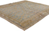 4 x 5 - Blue Antique Turkish Oushak Rug - 54142