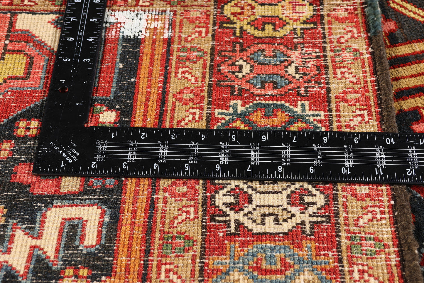 5 x 12 - Navy Blue Antique Persian Heriz Rug - 54143