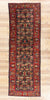 5 x 14 - Navy Blue Antique Persian Bakhtiari Rug - 54144