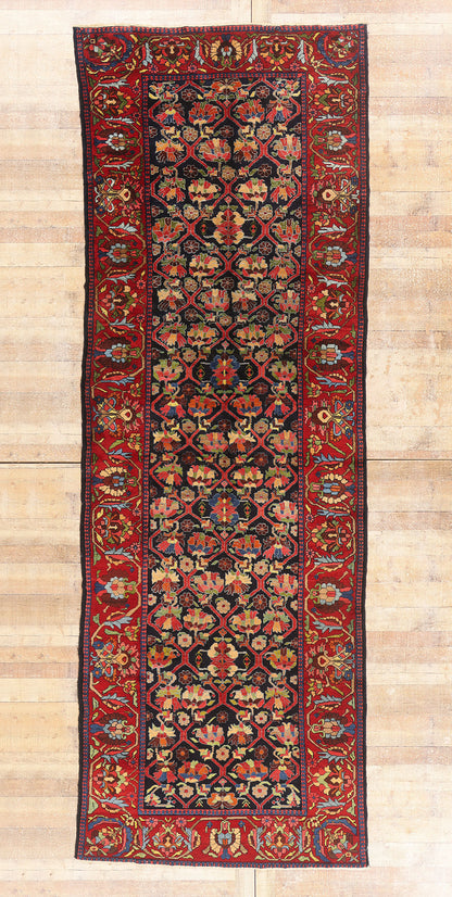 5 x 15 - Navy Blue Antique Bakhtiari Rug - 54144