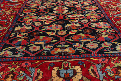 5 x 15 - Navy Blue Antique Bakhtiari Rug - 54144