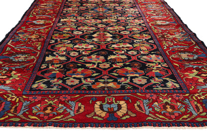 5 x 15 - Navy Blue Antique Bakhtiari Rug - 54144