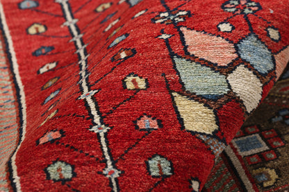 3 x 4 - Red Antique Persian Malayer Rug - 54145
