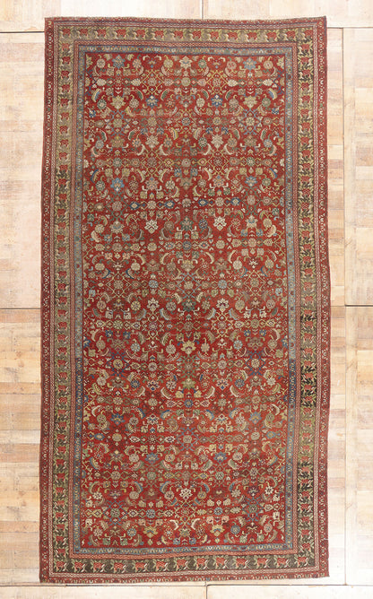8 x 16 - Red Antique Persian Karabakh Rug - 54146