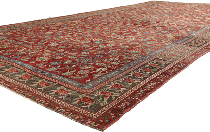 8 x 16 - Red Antique Persian Karabakh Rug - 54146