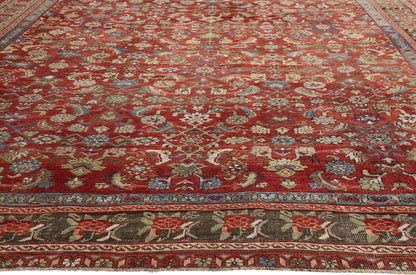 8 x 16 - Red Antique Persian Karabakh Rug - 54146