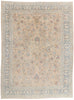 10 x 13 - Beige Antique Persian Mashhad Rug - 54147