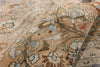 10 x 13 - Tan Antique Persian Mashhad Rug - 54148
