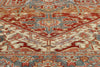 7 x 10 - Red Antique Persian Heriz Rug - 54149