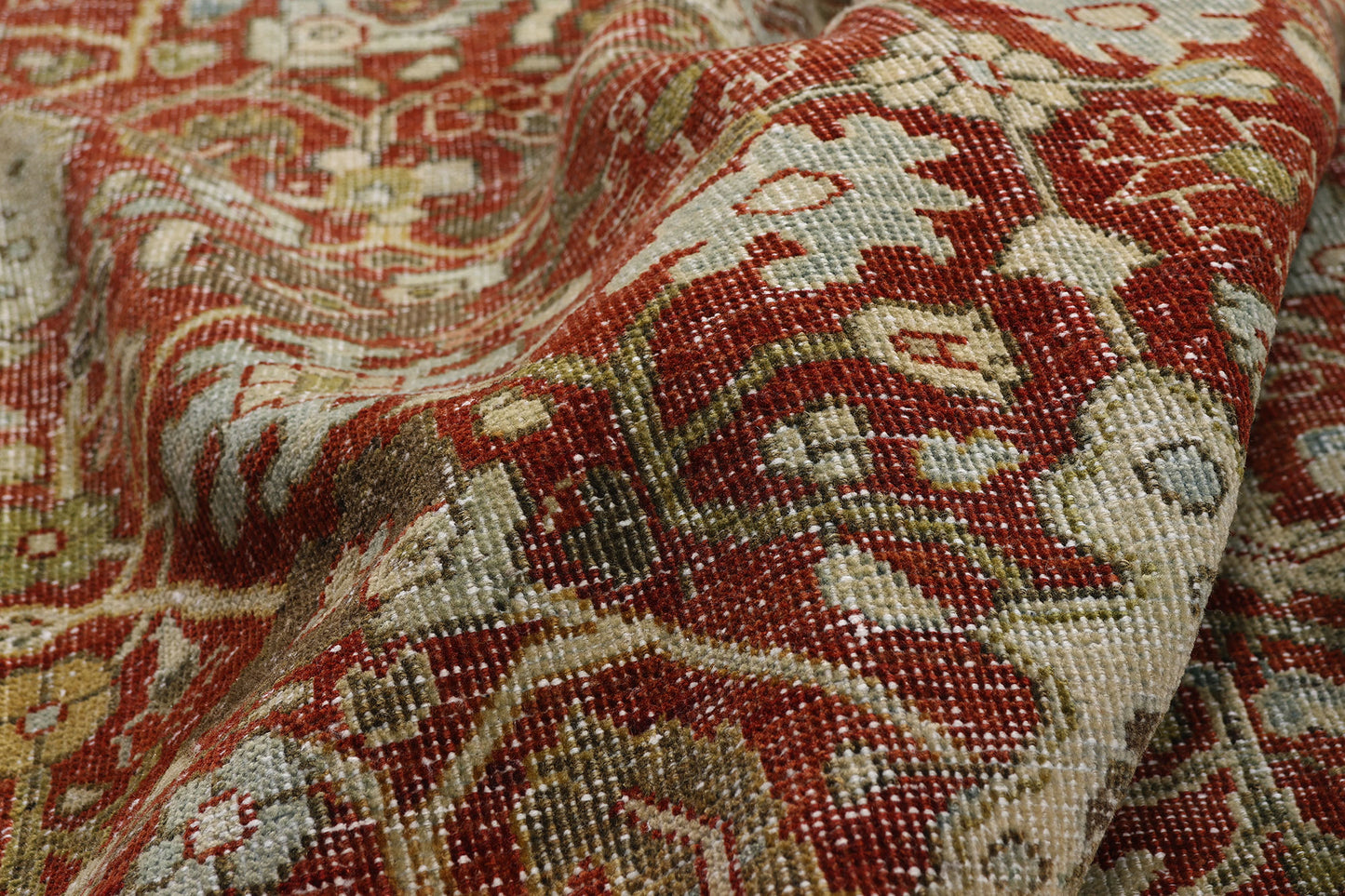 9 x 12 - Red Antique Persian Mahal Rug - 54150