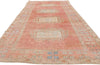 5 x 12 - Red Vintage Turkish Oushak Rug - 54154