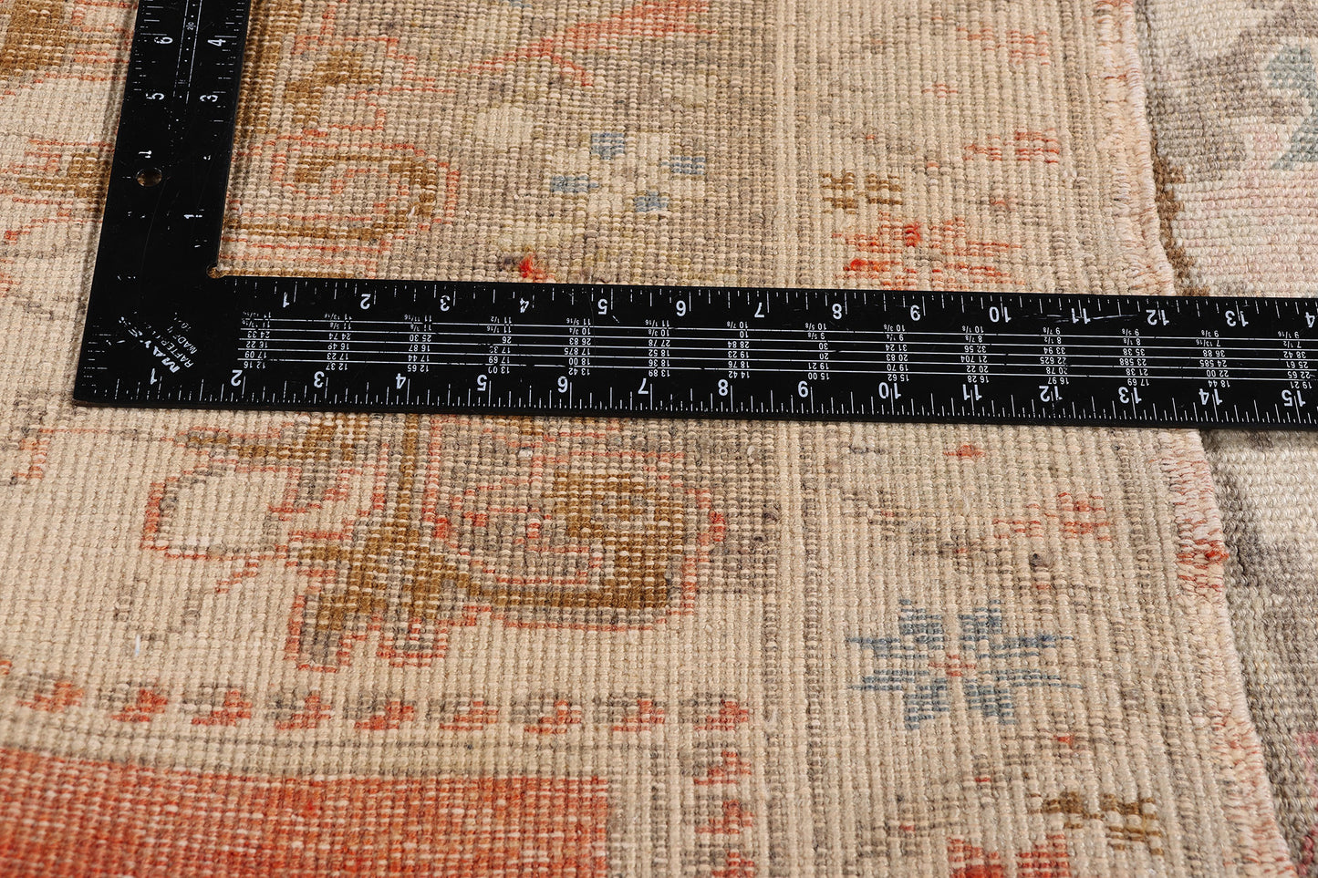 5 x 7 - Red Vintage Turkish Oushak Rug - 54156