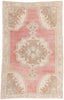 5 x 7 - Red Vintage Turkish Oushak Rug - 54156