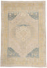 4 x 6 - Tan Vintage Turkish Oushak Rug - 54157