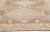 5 x 8 - Brown Vintage Turkish Kars Rug - 54158