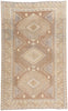 5 x 8 - Brown Vintage Turkish Kars Rug - 54158
