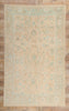 6 x 10 - Tan Vintage Turkish Oushak Rug - 54160