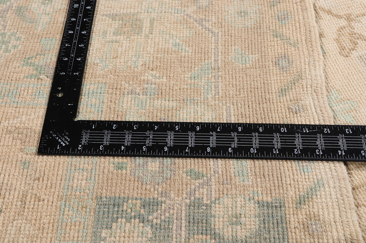 6 x 10 - Tan Vintage Turkish Oushak Rug - 54160