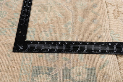6 x 10 - Tan Vintage Turkish Oushak Rug - 54160
