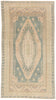 5 x 9 - Beige Vintage Turkish Oushak Rug - 54162