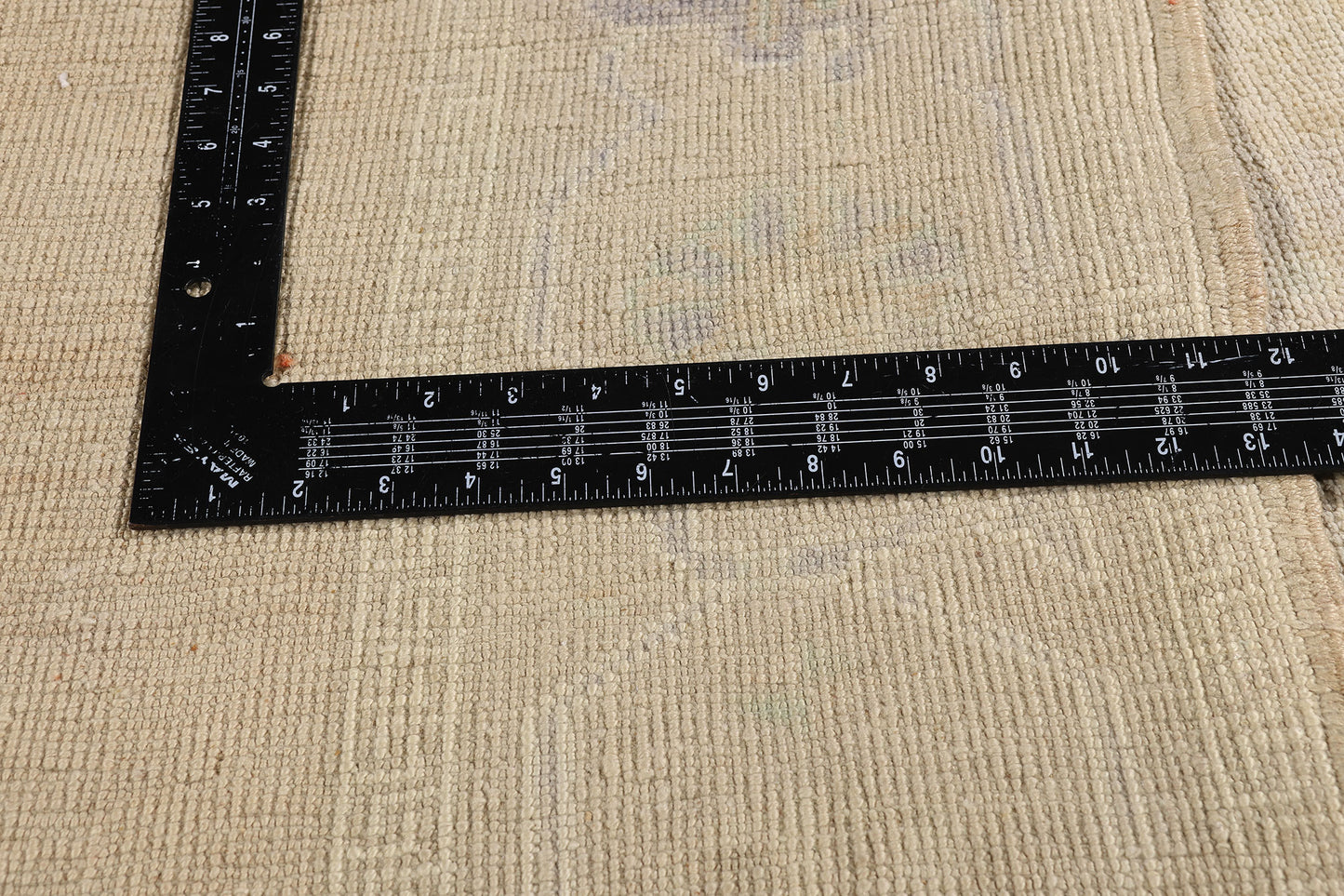6 x 9 - Tan Vintage Turkish Oushak Rug - 54165