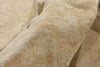 6 x 9 - Tan Vintage Turkish Oushak Rug - 54165