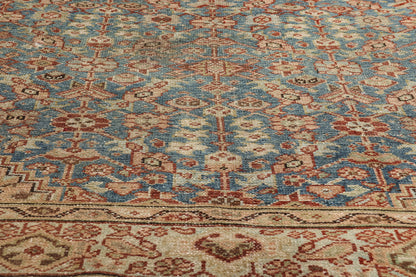 7 x 17 - Blue Antique Persian Malayer Rug - 54167
