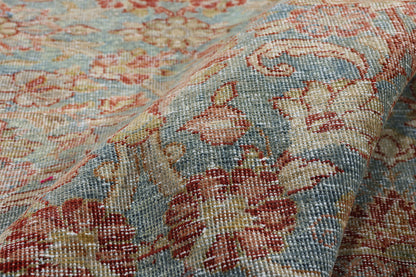 10 x 13 - Blue Antique Persian Mahal Rug - 54168