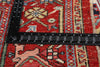 8 x 11 - Red Antique Persian Heriz Rug - 54169