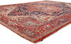 8 x 11 - Red Antique Persian Heriz Rug - 54169