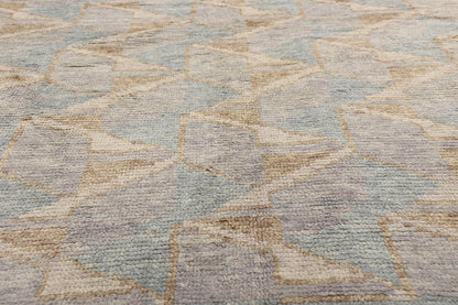 9 x 11 - Blue New Turkish Tulu Rug - 54171