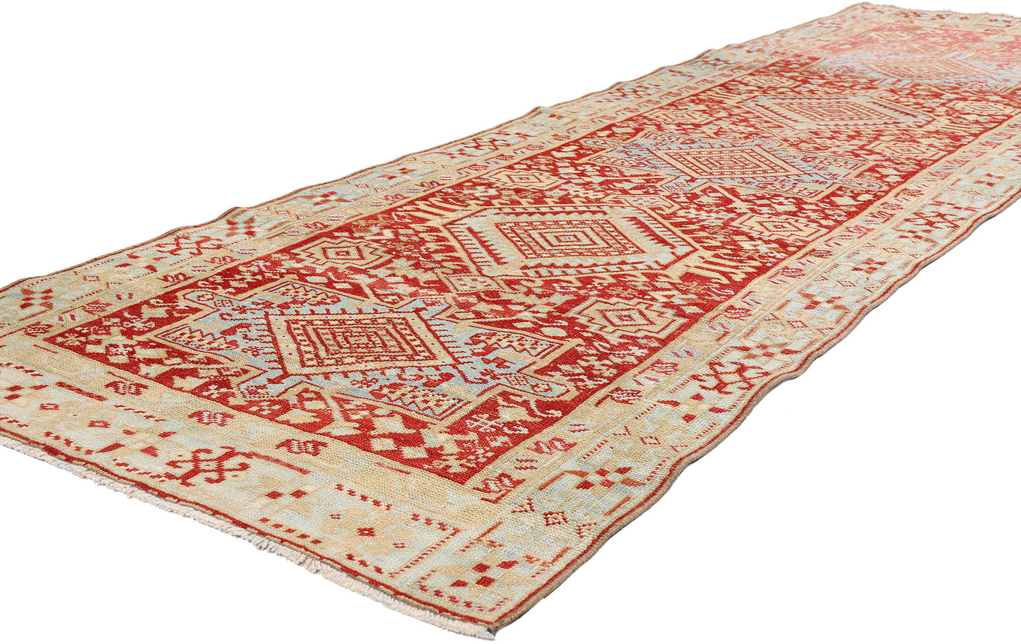 3 x 10 - Red Vintage Persian Northwest Rug - 54172