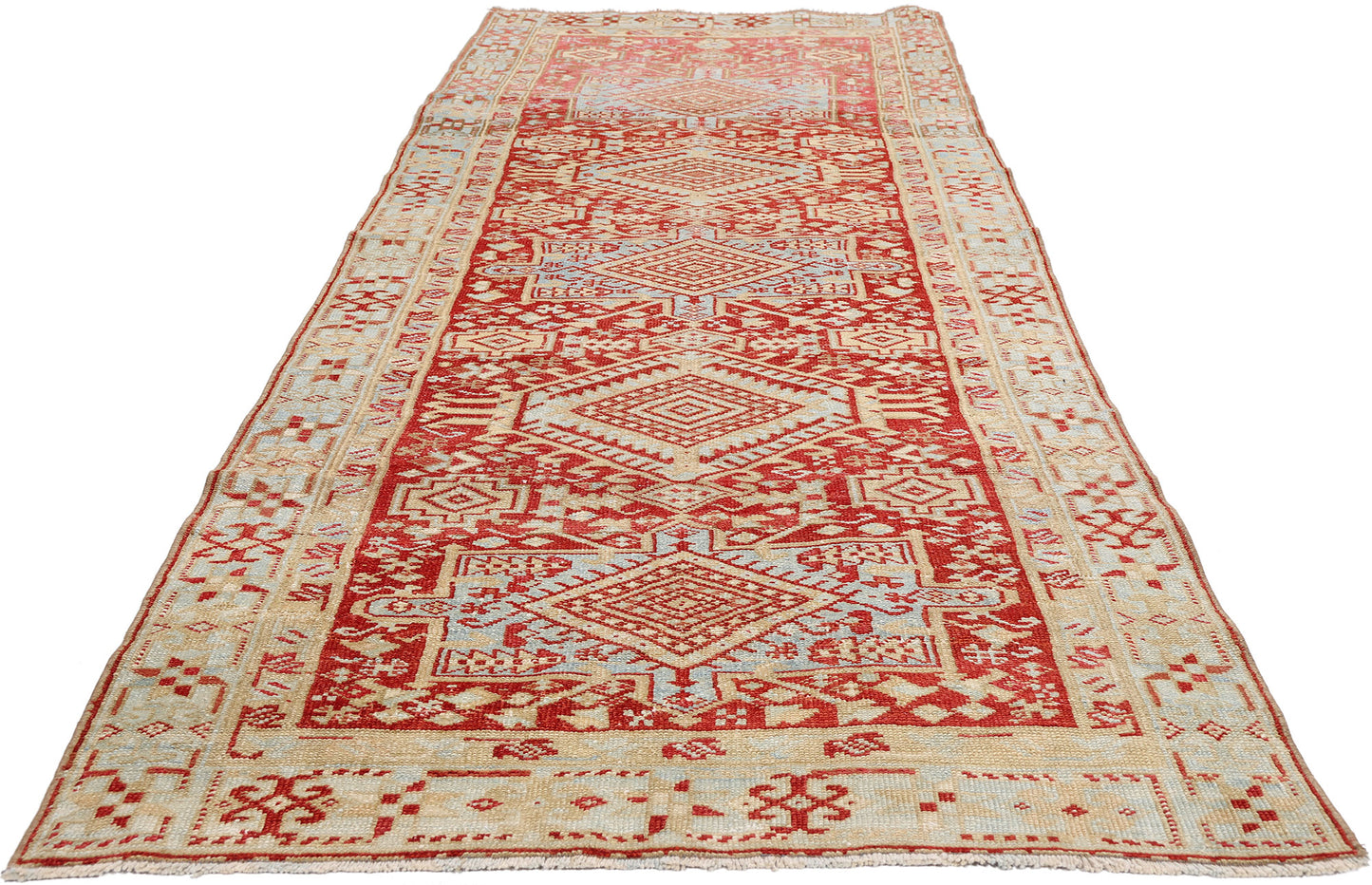 3 x 10 - Red Vintage Persian Northwest Rug - 54172