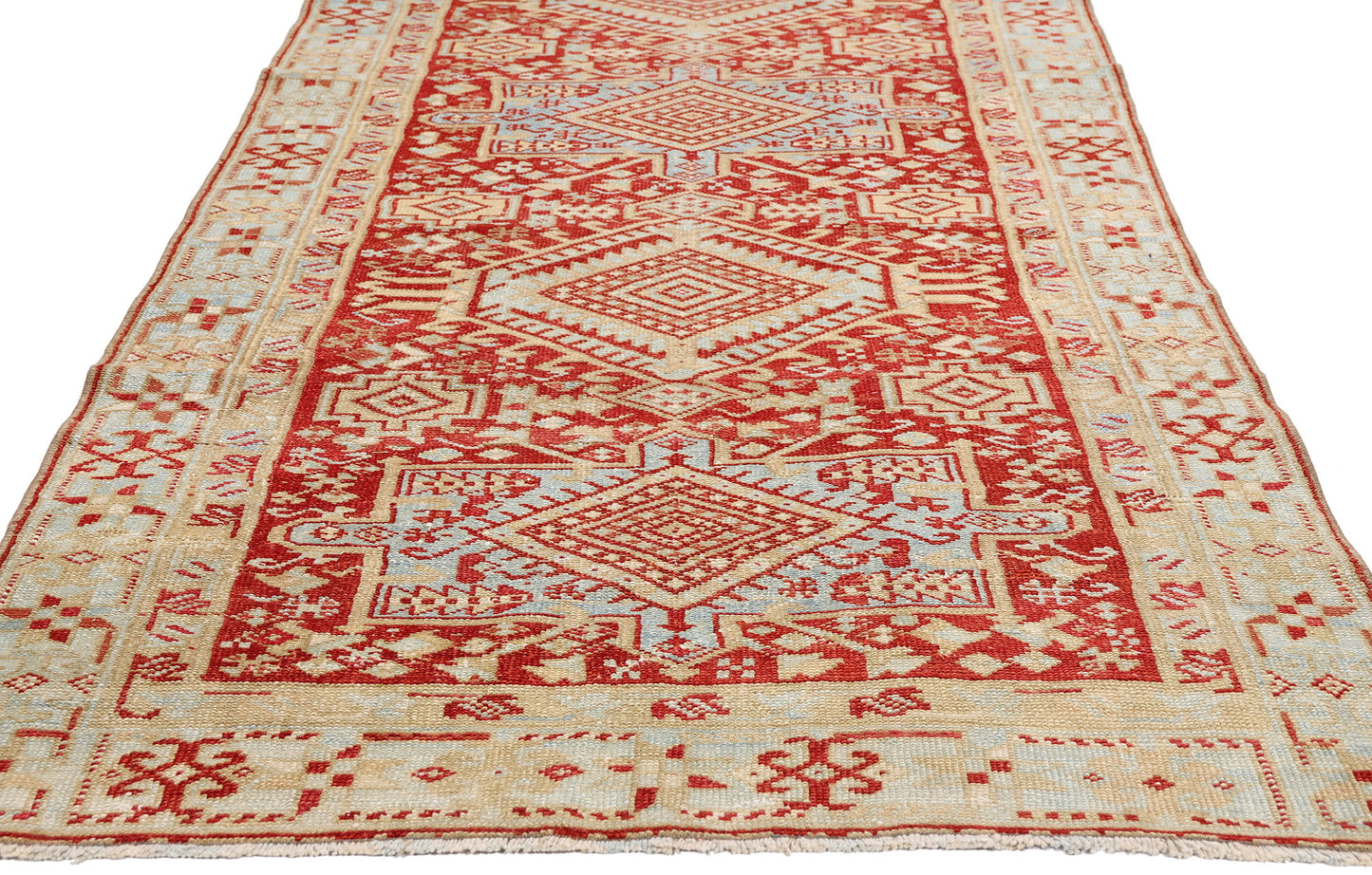 3 x 10 - Red Vintage Persian Northwest Rug - 54172