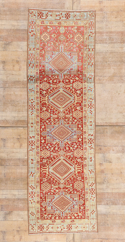 3 x 10 - Red Vintage Persian Northwest Rug - 54172