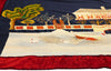 4 x 6 - Navy Blue Antique Scandinavian Tapestry - 54173