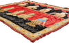 4 x 5 - Multicolor Antique Burmese Kalaga Tapestry - 54174