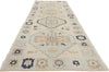 3 x 12 - Ivory New Turkish Oushak Rug - 54178