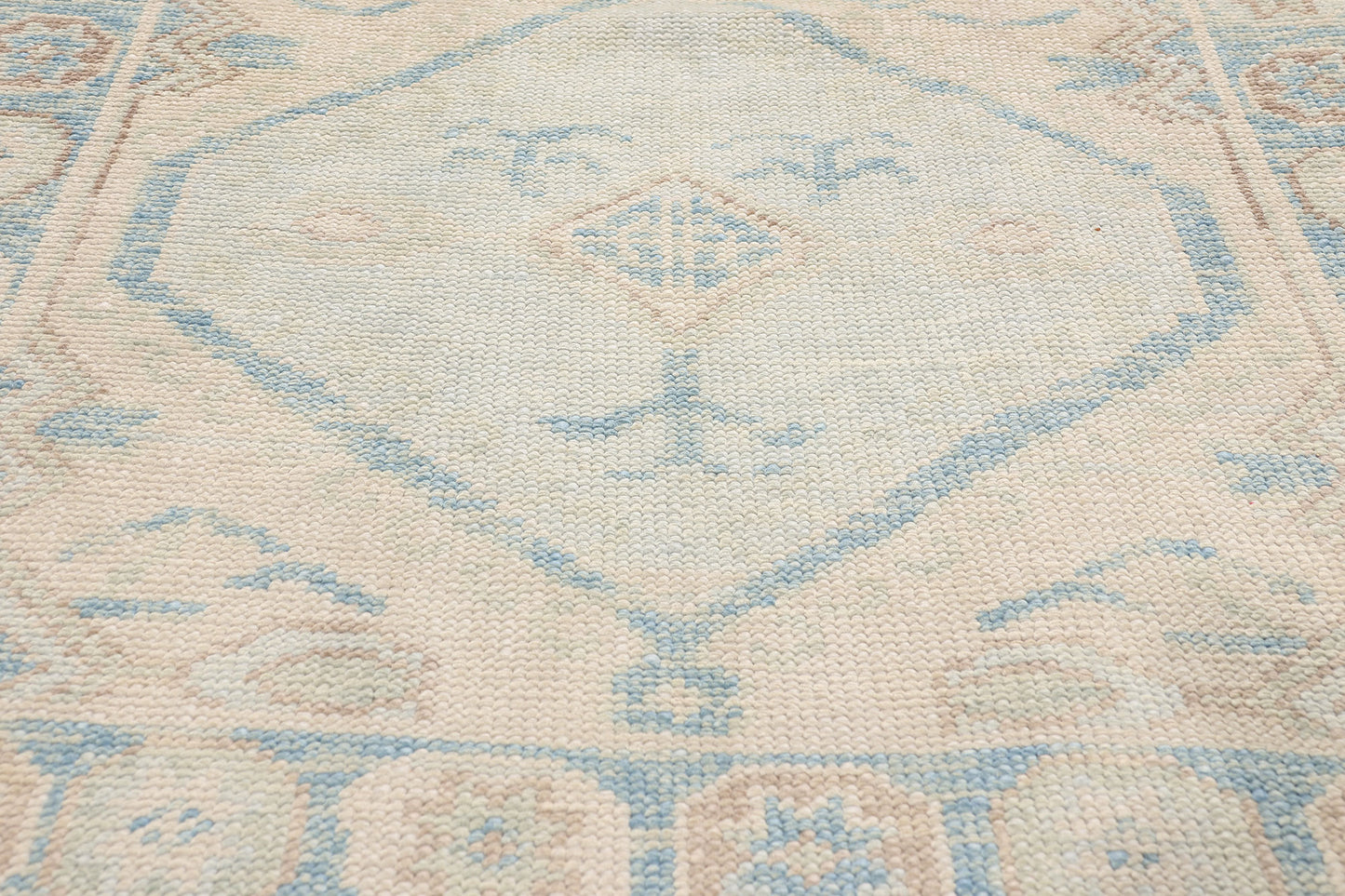 3 x 11 - Ivory New Turkish Oushak Rug - 54180