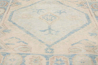 3 x 11 - Ivory New Turkish Oushak Rug - 54180