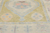 3 x 8 - Green New Turkish Oushak Rug - 54181