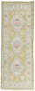 3 x 8 - Green New Turkish Oushak Rug - 54181