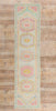 3 x 12 - Blue New Turkish Oushak Rug - 54182