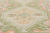 3 x 12 - Green New Turkish Oushak Rug - 54183
