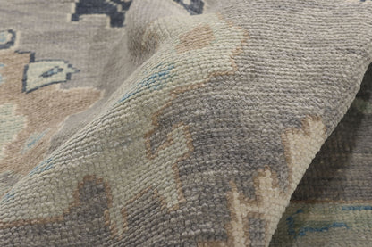10 x 13 - Gray New Turkish Oushak Rug - 54184