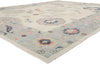 10 x 13 - Ivory New Turkish Oushak Rug - 54186