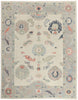10 x 13 - Ivory New Turkish Oushak Rug - 54186